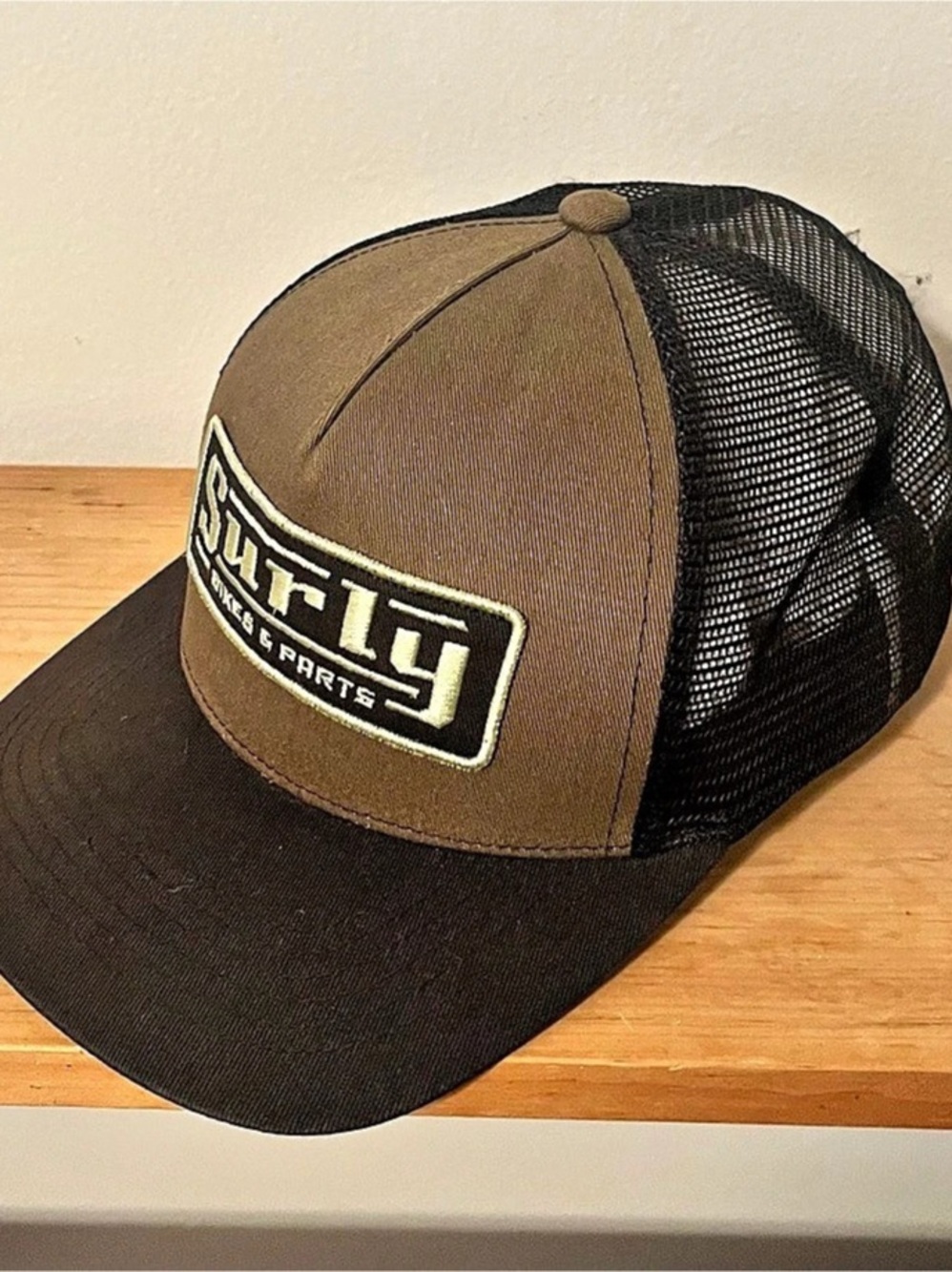 Surly Trucker Hat in Brown & Black